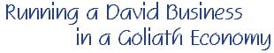Professional Development - Running a David Business in a Goliath Economy