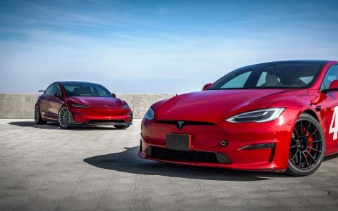 Red Mica Tesla Model S Plaid & Ultra Red Tesla Model 3 Performance Highland Track Builds - UP-03 Forged Race Wheels 2 Red Mica Tesla Model S Plaid _ Ultra Red Tesla Model 3 Performance Highland Track Builds with UP-03 Forged Race Wheels 3840px (15)_1