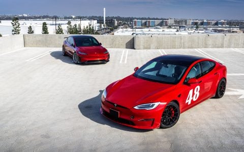 Red Mica Tesla Model S Plaid & Ultra Red Tesla Model 3 Performance Highland Track Builds - UP-03 Forged Race Wheels 1 Red Mica Tesla Model S Plaid _ Ultra Red Tesla Model 3 Performance Highland Track Builds with UP-03 Forged Race Wheels 3840px (17)_1