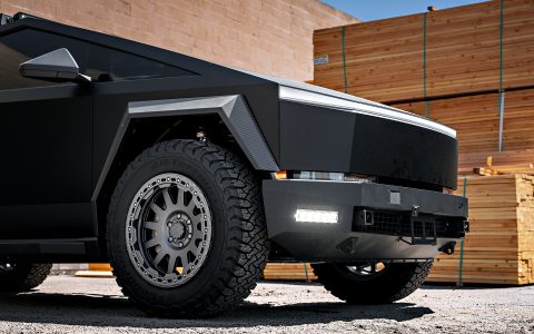 Why Forged Wheels Are the Ultimate Upgrade for Your Tesla Cybertruck 11 Storm Chaser INVINCIBLE Cybertruck on UP-03 Beadlock Forged Wheels in Satin Titanium