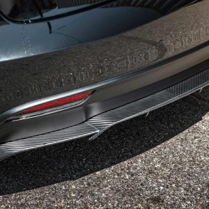 Tesla Model 3 (2024+) Carbon Fiber Rear Diffuser Trim Extension