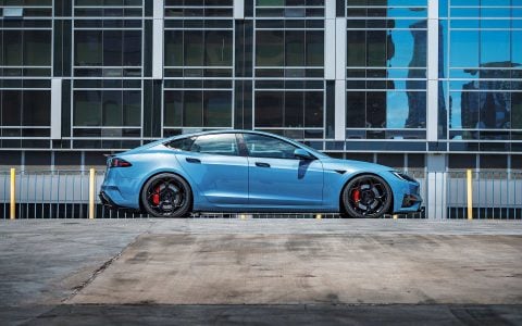 Frost Blue Metallic Tesla Model S Plaid with UP Forged UP-05 Satin Black Wheels 12 Frost Blue Metallic Tesla Model S Plaid with UP Forged UP-05 Satin Black Wheels
