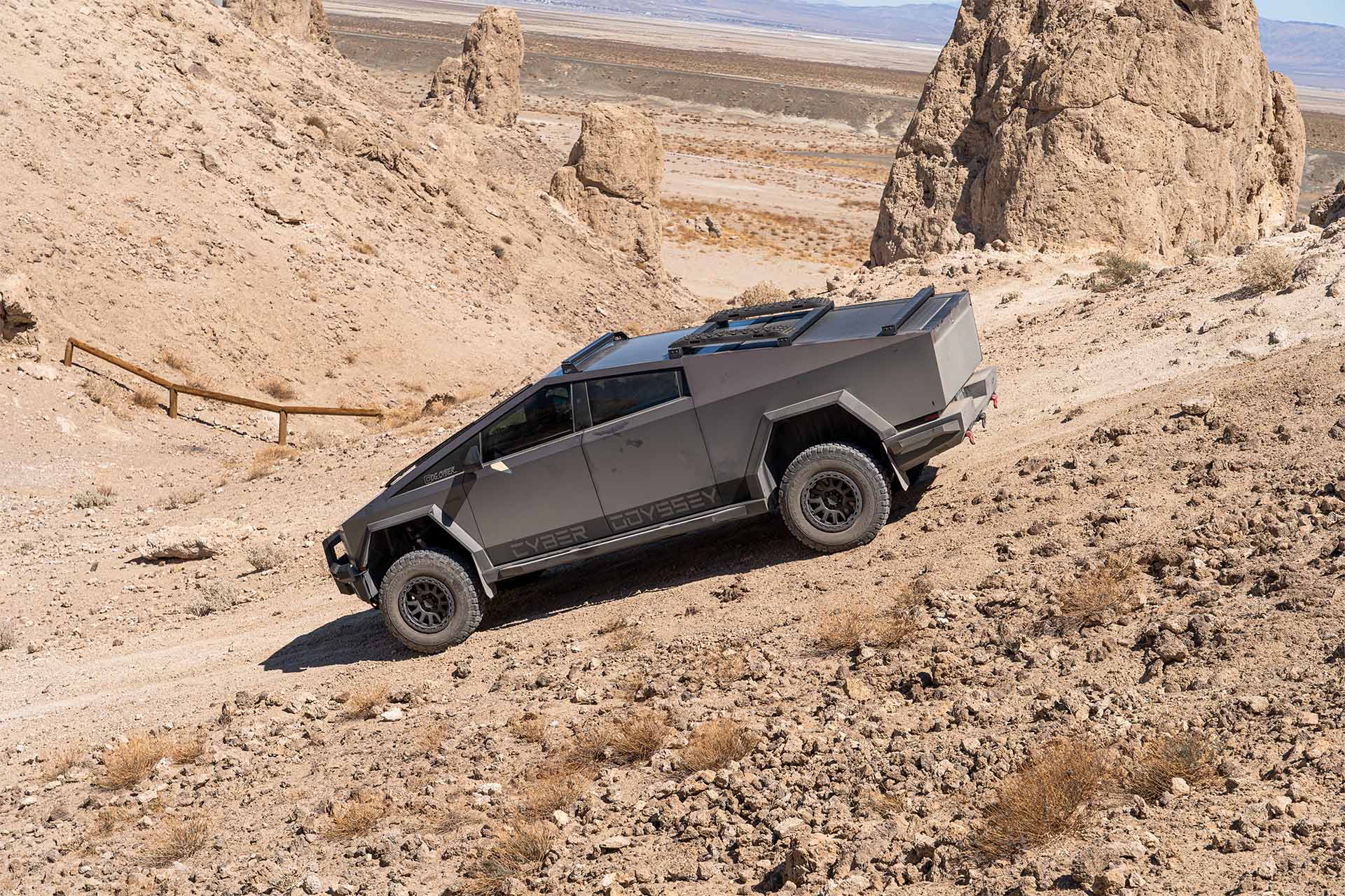 Trona Pinnacles Adventure with UP INVINCIBLE Parts and the Cybertruck Cyber Odyssey Community 16 Trona Pinnacles Adventure with UP INVINCIBLE Parts and the Cybertruck Cyber Odyssey Community