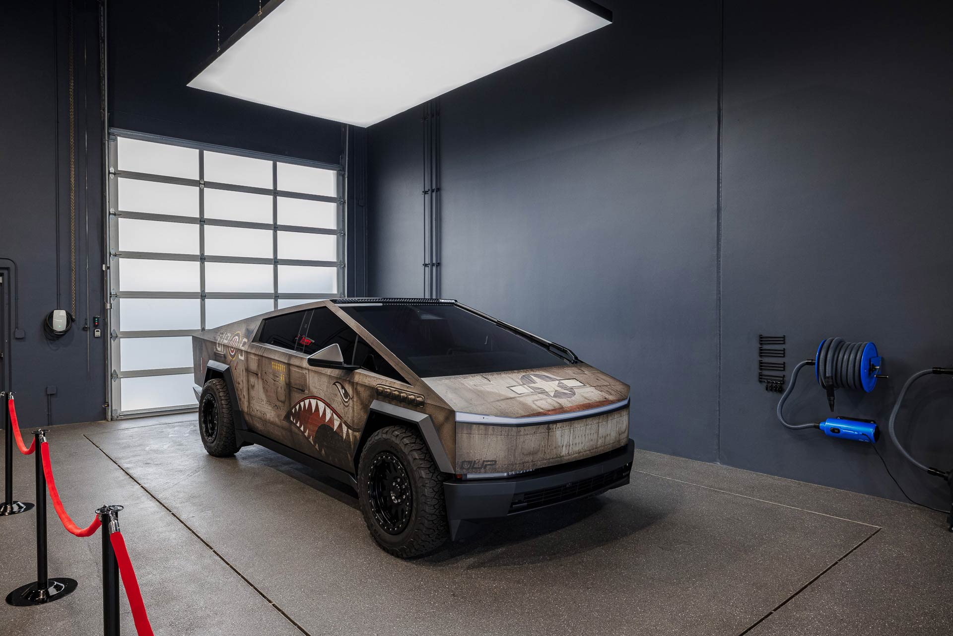 Welcoming Hundreds of Tesla Enthusiasts to Experience the Future of Tesla Customization 11 Salomondrin's Tesla Cyberbeast welcomes guests at the First-Ever Open House at UP Headquarters.