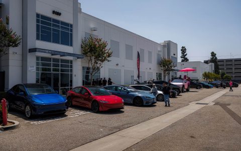 Welcoming Hundreds of Tesla Enthusiasts to Experience the Future of Tesla Customization 35 Outside of the Unplugged Performance Open House Event August 2nd.