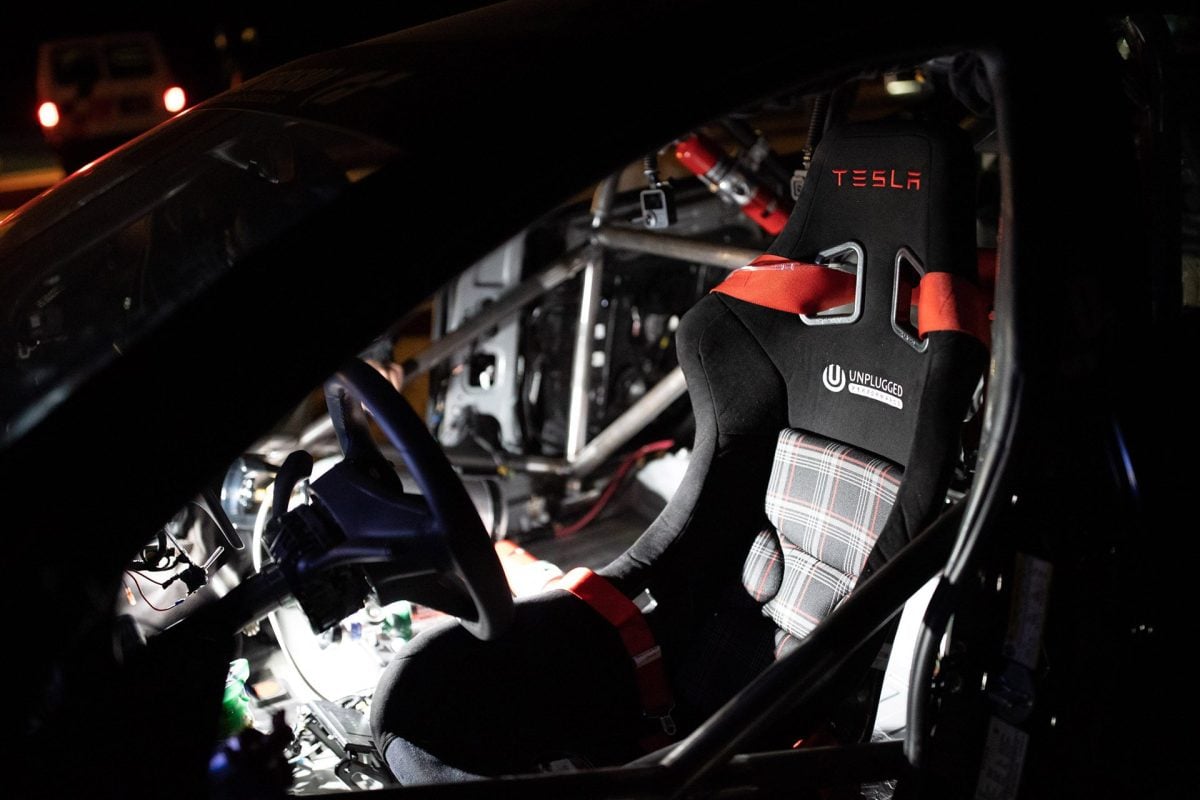 Unplugged Performance x Willans FIA 2025 Racing Harness for Tesla