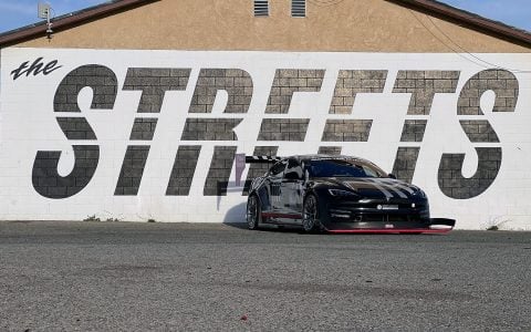 Unplugged Performance Tesla Model S Dark Helmet At The Streets of Willow Image 5