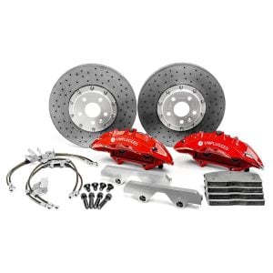 Tesla Model X / Plaid Superlight Carbon Ceramic Front Big Brake Kit (BBK) (2021+)